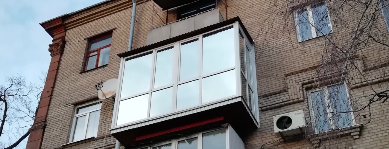 Французский балкон в Запорожье Французский балкон в Запорожье